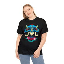 Load image into Gallery viewer, Tibetan Traditional Umbrella Printing Unisex Heavy Cotton Tee