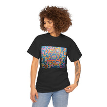 Load image into Gallery viewer, Tibetan traditional pattern printing T-shirt Unisex Heavy Cotton Tee