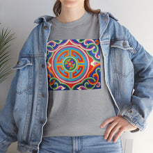 Load image into Gallery viewer, Tee Tibetan Traditional Circle Pattern Styles Unisex Heavy Cotton