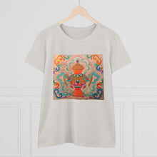 Load image into Gallery viewer, Tee Shirt Traditional Tibetan Treasure Bottle Women's Midweight Cotton
