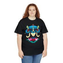 Load image into Gallery viewer, Tibetan Traditional Umbrella Printing Unisex Heavy Cotton Tee