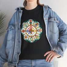 Load image into Gallery viewer, Tee Tibetan Traditional Eight Treasures Pattern Styles Unisex Heavy Cotton
