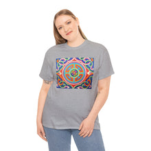 Load image into Gallery viewer, Tee Tibetan Traditional Circle Pattern Styles Unisex Heavy Cotton