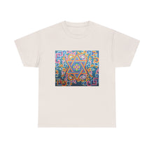 Load image into Gallery viewer, Tibetan traditional pattern printing T-shirt Unisex Heavy Cotton Tee
