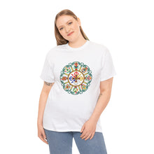 Load image into Gallery viewer, Tee Tibetan Traditional Eight Treasures Pattern Styles Unisex Heavy Cotton