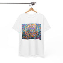 Load image into Gallery viewer, Tibetan traditional pattern printing T-shirt Unisex Heavy Cotton Tee