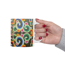 Load image into Gallery viewer, Tibetan Tradition Pattern Printing Ceramic Coffee Mug 11oz