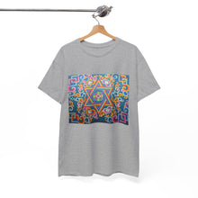 Load image into Gallery viewer, Tibetan traditional pattern printing T-shirt Unisex Heavy Cotton Tee