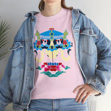 Load image into Gallery viewer, Tibetan Traditional Umbrella Printing Unisex Heavy Cotton Tee