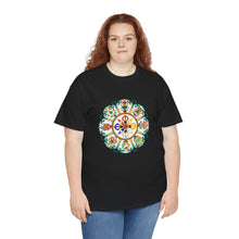 Load image into Gallery viewer, Tee Tibetan Traditional Eight Treasures Pattern Styles Unisex Heavy Cotton