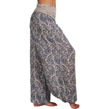 Load image into Gallery viewer, National Style Printed Long Wide Leg Pants Casual Pants Harlan Pants
