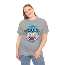 Load image into Gallery viewer, Tibetan Traditional Umbrella Printing Unisex Heavy Cotton Tee