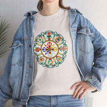 Load image into Gallery viewer, Tee Tibetan Traditional Eight Treasures Pattern Styles Unisex Heavy Cotton