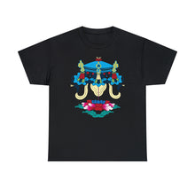 Load image into Gallery viewer, Tibetan Traditional Umbrella Printing Unisex Heavy Cotton Tee