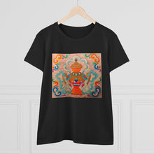 Load image into Gallery viewer, Tee Shirt Traditional Tibetan Treasure Bottle Women's Midweight Cotton