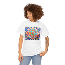 Load image into Gallery viewer, Tee Tibetan Traditional Circle Pattern Styles Unisex Heavy Cotton