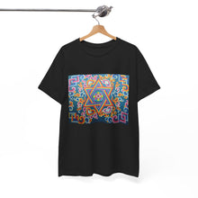 Load image into Gallery viewer, Tibetan traditional pattern printing T-shirt Unisex Heavy Cotton Tee