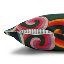 Load image into Gallery viewer, Tibetan Tradition Printing Spun Polyester Square Pillow Case