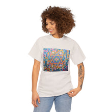 Load image into Gallery viewer, Tibetan traditional pattern printing T-shirt Unisex Heavy Cotton Tee