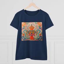 Load image into Gallery viewer, Tee Shirt Traditional Tibetan Treasure Bottle Women's Midweight Cotton
