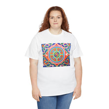 Load image into Gallery viewer, Tee Tibetan Traditional Circle Pattern Styles Unisex Heavy Cotton
