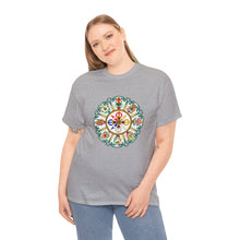 Load image into Gallery viewer, Tee Tibetan Traditional Eight Treasures Pattern Styles Unisex Heavy Cotton