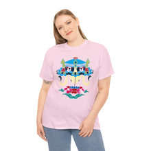 Load image into Gallery viewer, Tibetan Traditional Umbrella Printing Unisex Heavy Cotton Tee