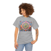 Load image into Gallery viewer, Tee Tibetan Traditional Circle Pattern Styles Unisex Heavy Cotton