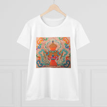 Load image into Gallery viewer, Tee Shirt Traditional Tibetan Treasure Bottle Women's Midweight Cotton