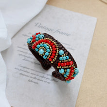 Load image into Gallery viewer, Handmade Bohemian Ethnic Style Bracelet Woven Natural Stone Retro Personalized Tibetan Bracelet Accessories