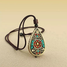 Load image into Gallery viewer, Popular Retro Ethnic Style Sweater Chain Women's Nepalese Pendant Style Long Versatile Simple Literary Accessories