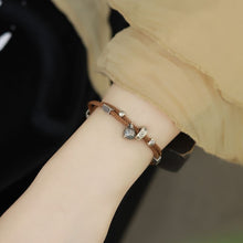Load image into Gallery viewer, Classic Style Swallowing Gold Beast Woven Bracelet for Girls, Woven Rope Bracelet with Retro Red Rope