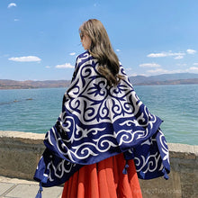 Load image into Gallery viewer, Fashion Women Beach Scarf Bohemia Flower Summer Hijab Shawls and Wraps Female Foulard Echarpe Designer Pashmina Bandana 2023