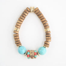 Load image into Gallery viewer, Retro Turquoise Ethnic Nepalese Handmade Bracelets, Personalized Women's Artistic Gifts