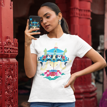 Load image into Gallery viewer, Tibetan Traditional Umbrella Printing Unisex Heavy Cotton Tee