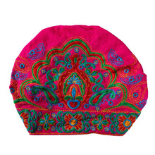 Load image into Gallery viewer, Tibetan Ethnic embroidered headscarf hat leisure retro embroidered hat