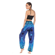 Load image into Gallery viewer, Fashion Thai Casual Yoga Pants Knickers Yoga Suit Women Cotton 52 Loose Floral Pants