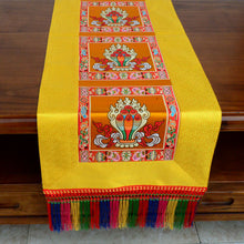 Load image into Gallery viewer, Tibetan-style folk tablecloth retro long table tea tablecloth Buddha hall decoration