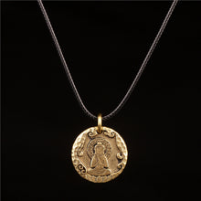Load image into Gallery viewer, Original Nepal Tibet retro national style brass Buddha's 10-phase free personality necklace pendant for men and women