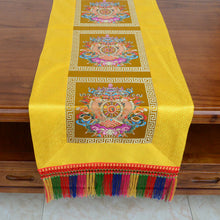 Load image into Gallery viewer, Tibetan-style folk tablecloth retro long table tea tablecloth Buddha hall decoration
