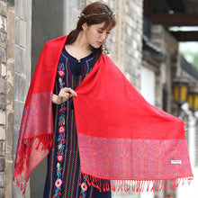 Load image into Gallery viewer, Nepal Ethnic style shawl scarf