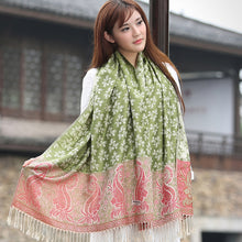 Load image into Gallery viewer, Nepal Ethnic style shawl scarf