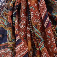 Load image into Gallery viewer, Spring and summer national totem printing long scarf encryption Bali yarn scarf ladies travel sunscreen towel