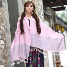 Load image into Gallery viewer, Nepal Ethnic style shawl scarf