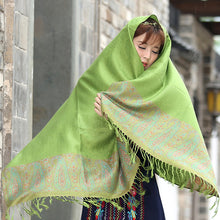 Load image into Gallery viewer, Nepal Ethnic style shawl scarf