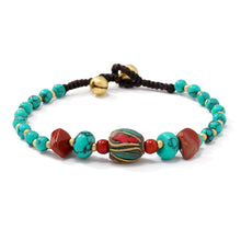 Load image into Gallery viewer, New Tibetan Ethnic Wind Bracelet Retro Simple Personality Nepal Pearl Series Woven Bracelet.