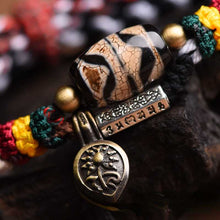Load image into Gallery viewer, Tibetan Handwoven Bracelet Hand Rope Cultural and Fashionable Simple Buddha Bead Bracelet
