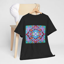 Load image into Gallery viewer, Tibetan Vintage Pattern printing T-shirt Unisex Heavy Cotton Tee
