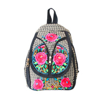 Load image into Gallery viewer, New Ethnic Style Embroidered Backpack for Women&#39;s Embroidered Canvas Leisure Backpack
