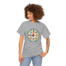 Load image into Gallery viewer, Tee Tibetan Traditional Eight Treasures Pattern Styles Unisex Heavy Cotton
